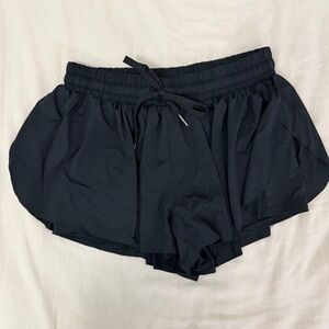 Women's Black Athletic Shorts